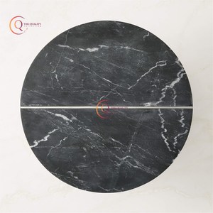 Support de gâteau de décoration de table de mariage de dessus en marbre pour dîner romantique présentoir de gâteau décor de fleur maison hôtels et restaurant - Product Image 3