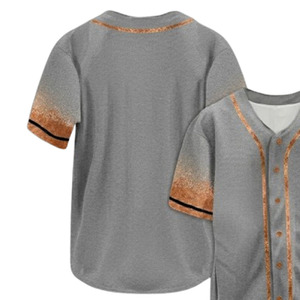 Nouveauté : Maillots de baseball et de softball respirants en polyester, les plus vendus, à manches courtes, personnalisables, uniformes de sport - Product Image 3