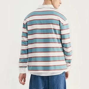 OEM High Quality New Fashion Custom Casual <b>Long</b> <b>Sleeve</b> Solid Polyester Spandex Polo Golf <b>Shirt</b> Polo <b>Shirts</b> With Logo - Product Image 6