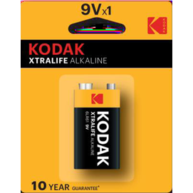 KODAK9V-ALK Alkaline <b>Battery</b> Type Product - Product Image 1