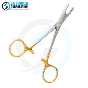 Soporte de aguja quirúrgica Mango ergonómico de acero alemán para control de precisión durante procedimientos largos Cómodo - Product Image 1