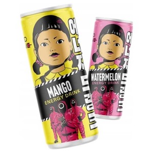 Venta al por mayor Squid Game Energy Drink Sandía 330ml para venta en supermercados Exportación minorista Pedidos a granel OEM Etiqueta privada - Product Image 2