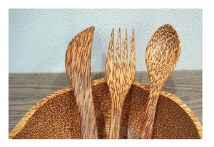 Juego de cuchara de madera tallada de Venta caliente Cuchara de cocina amigable con el medio ambiente del fabricante 99 Gold Data Vietnam - Product Image 2