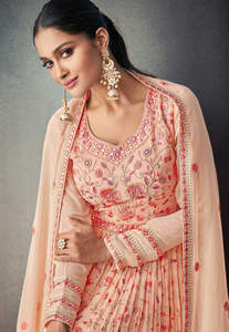 Lehenga choli 2025งานแต่งงานพร้อมงานปักลูกไม้แฟนซีคอลเลกชันดีไซเนอร์อินเดีย - Product Image 6