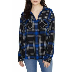 Maglia in flanella Sanctuary New Generation da donna, blu scuro, taglia XL, vestibilità ampia, top autunnale per signore - Product Image 1