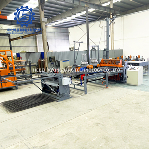 Línea de soldadura de construcción completamente automática Bc Panel Valla Malla de alambre de punto Soldado que forma la máquina para malla <span class=keywords><strong>Fra</strong></span> proporcionada <span class=keywords><strong>3</strong></span> - 6 Mm 22T - Product Image 4