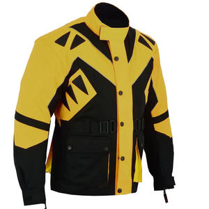 Chaqueta de Motociclismo Deportiva de Talla Grande, Impermeable, de 3 Capas, Personalizada, para Todas las Estaciones, con Certificación CE, Chaqueta de Carreras de Cordura - Product Image 2