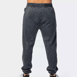 Premium Quality Acid Wash <b>Trouser</b> Mid Casual 100% Cotton Lightweight Customized Team Logo Top Selling <b>Trousers</b> for Online Sale - Product Image 2