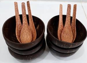 Tazón de coco/Juego de cuchara de coco origen Vietnam - Product Image 5