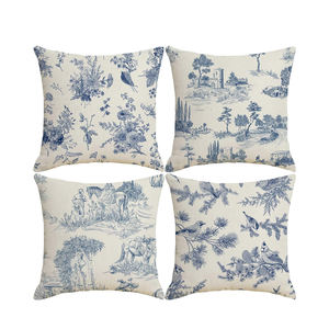 Meilleure qualité impression personnalisée 100% pur coton décoration de la maison housse de coussin avec Logo privé personnalisé - Product Image 1