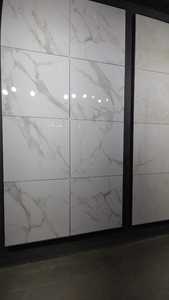 Azulejos de porcelana pulida antideslizante con acabado mate brillante de 80x80 cm, detalles de fabricación india para uso en interiores - Product Image 3