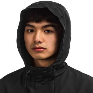 Design personnalisé Logo Brodé Hommes Polaire Avec Nylon Coupe-Vent Demi-Zip Bomber Coupe-Vent Extérieur Vestes pour Hommes - Product Image 2