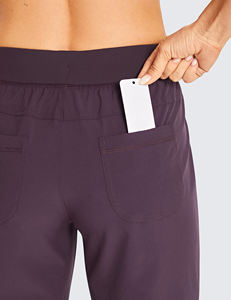 Haute qualité léger hiver tricoté lavage léger Anti-rides Polyester/coton cordon fermeture décontracté hommes pantalons en gros - Product Image 4