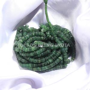 Aventurina verde natural de alta calidad superventas 16 "6-8mm AAA Aventurina verde cuentas de piedras preciosas Lisas para la fabricación de joyas artesanales - Product Image 4