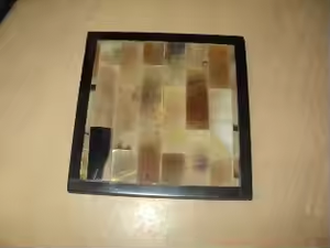 Posavasos de Cuerno de Búfalo Ecológicos de Estilo Clásico de Crescent Crafts con Grosor Personalizado - Product Image 3