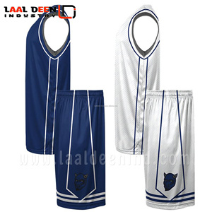Venta al por mayor de uniformes de baloncesto personalizados, conjuntos de camisetas para niños y hombres, tejido de malla transpirable, Impresión de logotipo de equipo, proveedor de ropa deportiva OEM - Product Image 6