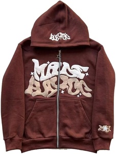 Sudaderas con Capucha Personalizadas para Bordar, Lisas, con Cierre, para Hombre y Mujer, Diseños Personalizados y Logotipo 3D, 100% Algodón, Talla Grande - Product Image 6