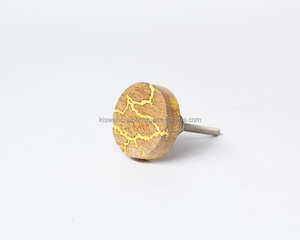 Boutons de tiroir d'armoire en bois naturel de luxe modernes pour cuisine chambre à coucher salle de bain commodes et hôtels - Product Image 5