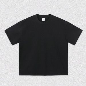 Custom High Qualityround Neck Short Sleeves Classic Plus Size <b>Men</b> T-Shirt 100% Cotton Breathable <b>Cropped</b> Boxy T-shirt <b>for</b> <b>men</b> - Product Image 3
