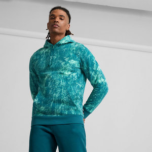 OEM Vêtements de sport pour hommes 100% coton à manches longues pulls à capuche séchage rapide thermique léger fermeture éclair sweats à capuche pour l'hiver - Product Image 3