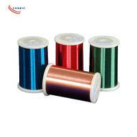 Fabrication de fil magnétique en polyester fourni fil de chauffage solide triple isolé câble isolé minéral fil de cuivre émaillé