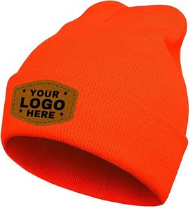 หมวกบีนนี่ถักผ้าแจ็คการ์ดสำหรับธุรกิจท่องเที่ยวฤดูใบไม้ร่วงฤดูหนาว3D ปักโลโก้พิมพ์ลายใช้ได้ทั้งชายและหญิง100% - Product Image 6