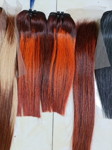 Alta calidad cutícula doble dibujado Remy queratina U/V punta preadherida extensión de cabello humano para la venta cabello crudo vietnamita - Product Image 3