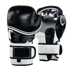 Guantes de Kickboxing de PU de cuero profesional al mejor precio con correa de cuero de vaca personalizada para bolsa de boxeo de mano para hombre al aire libre ENTRENAMIENTO DE LUCHA - Product Image 1