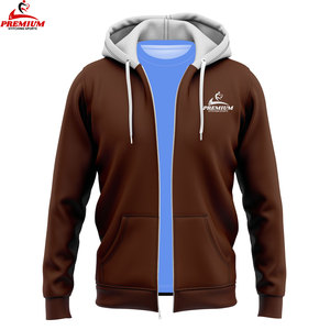 Sudadera con Capucha para Hombre, con Cierre, Informal, de Forro Polar, Color Sólido, Cálida, para Uso Diario, Sudadera con Capucha de Invierno para Hombre - Product Image 5