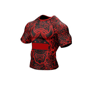 Rashguard de BJJ personnalisé Rashguard de sublimation Vêtements de sport Polyester Adultes Rashguard à manches longues personnalisé sublimé pour hommes - Product Image 6