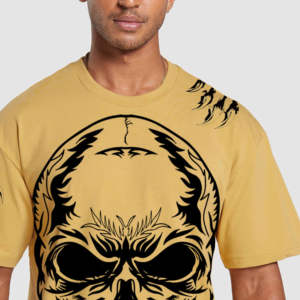 T-shirts pour hommes en polyester/coton de haute qualité imprimés par transfert thermique, vente en gros, respirants, écologiques, best-sellers - Product Image 3