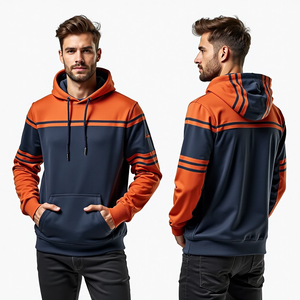 Sudaderas Extra Grandes Personalizadas, Gruesas, con Hombros Caídos, Sin Cordones, Sudaderas para Hombre, Sublimadas e Impresas, Sudaderas de Moda - Product Image 4