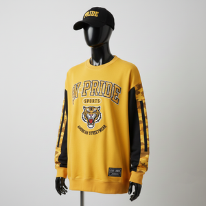 Sweat-shirt pour homme en coton 100% de haute qualité, respirant, manches longues, automne, uni, vente en gros, fabricant pakistanais - Product Image 5