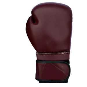 Gants de boxe d'entraînement synthétiques uniques en gros Gants de boxe d'entraînement professionnels en cuir véritable SI-BG-062 en cuir de vachette - Product Image 2