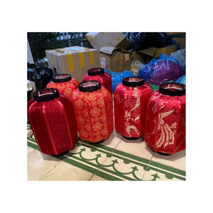 โคมไฟผ้าไหมฮอยทรงสูงพิมพ์โลโก้เฉพาะตัวขายดีโคมไฟผ้าไหมพิมพ์ลายและทำจากผ้าไหม2024ราคาไม่แพง - Product Image 4