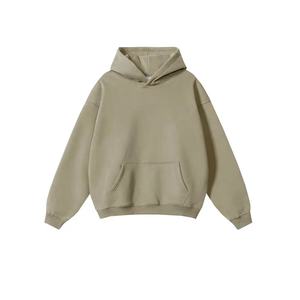 Sudaderas con Capucha Extra Grandes de Punto para Hombre, Otoño 2025, Personalizadas, Transpirables, 100% Algodón, Forro Polar Antipilling, con Logotipo Personalizado - Product Image 3