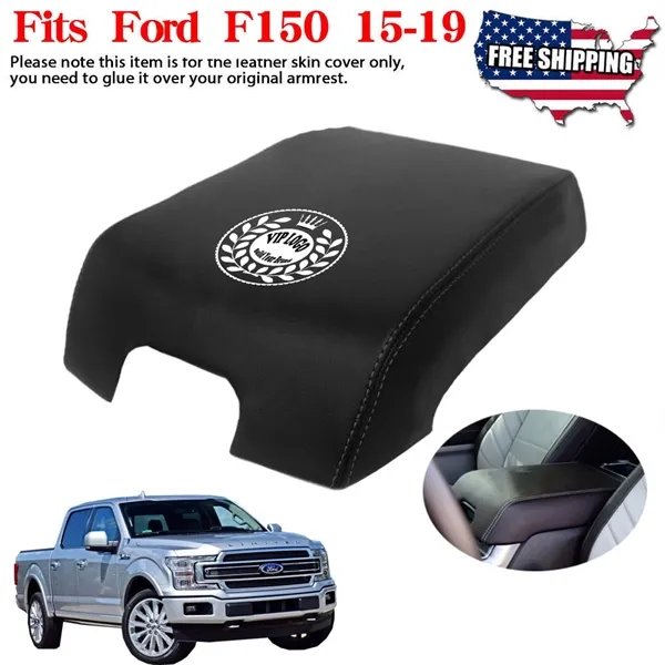 Накладка на подлокотник с крышкой для центральной консоли автомобиля для Ford F150-комфорт и стиль для ежедневного вождения улучшают вашу езду