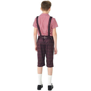 Oktoberfest Lederhosen <b>Shorts</b> Authentic Bavarian German Suede <b>Leather</b> <b>Shorts</b> Custom Traditional Outfit for Wholesale - Product Image 3