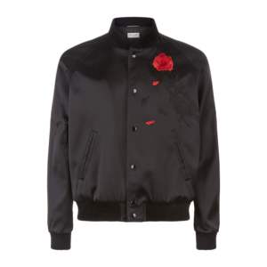 2024 último diseño de chaqueta de bombardero roja con cuello levantado para hombres personalizada de talla grande esencial de invierno Venta caliente esencial - Product Image 5