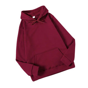 Meilleur fabricant de sweats à capuche de qualité personnalisée 350 GSM 100% sweats à capuche surdimensionnés doublés en polaire de coton sweats à capuche vierges pour hommes - Product Image 6