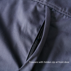 Monos DE TRABAJO inflables fluorescentes impermeables reflectantes con logotipo personalizado unisex con monos con múltiples bolsillos - Product Image 6