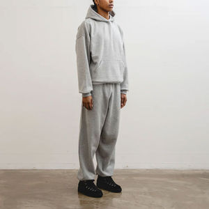 กางเกงวอร์มผ้าคอตตอนขากว้างสำหรับผู้ชายกางเกงวอร์มทรงตรงแฟชั่นแบบลำลองใหม่ - Product Image 6