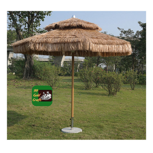 ร่มทรงหลังคาใบปาล์มเขตร้อนสำหรับพื้นที่รับประทานอาหารกลางแจ้ง คลับชายหาด พื้นที่สวน และการตกแต่งรีสอร์ท - Product Image 6