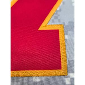 Maillot de football américain pour hommes Erni, motif lettres, impression par transfert par sublimation, maille respirante 160g, uniforme de rugby, entraînement, pratique - Product Image 6