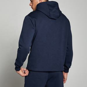 Ensemble survêtement en coton avec logo personnalisé, vêtements de sport décontractés, sweat-shirt et jogging pour hommes, disponible dans toutes les couleurs - Product Image 3