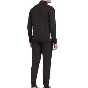 Conjunto Deportivo Casual de 2 Piezas para Hombre, Sudadera con Capucha y Cremallera de Manga Larga, Color Sólido, 100% Algodón, para Invierno y Jogging - Product Image 2