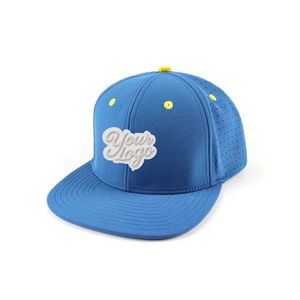 Gorra de Golf de Alto Rendimiento con Logotipo Bordado Personalizado, Impermeable, Transpirable, de 6 Paneles, Ajustada, Suministro Directo de Fábrica - Product Image 1