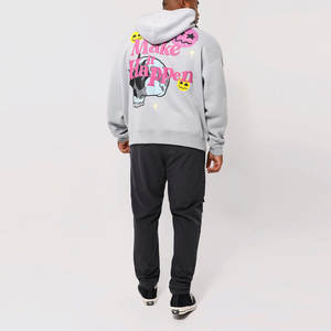 Ropa de hombre, ropa informal para hombre, Sudadera con capucha estampada, venta directa de fábrica, nueva llegada, diseño personalizado, sudaderas con capucha estampadas para hombre - Product Image 5