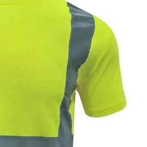 Custom Logo Reflective <b>T</b> <b>Shirt</b> Men High Visibility Reflective Safety <b>Shirt</b> Hi Vis Work-wear <b>Shirt</b> - Product Image 6