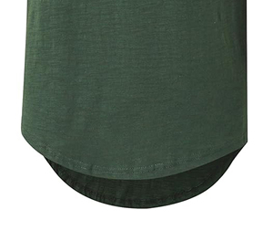 Wholesale Custom Blank <b>Men</b> Hip Hop Extra <b>Long</b> Basics Longline <b>TShirt</b> Streetwear - Product Image 3